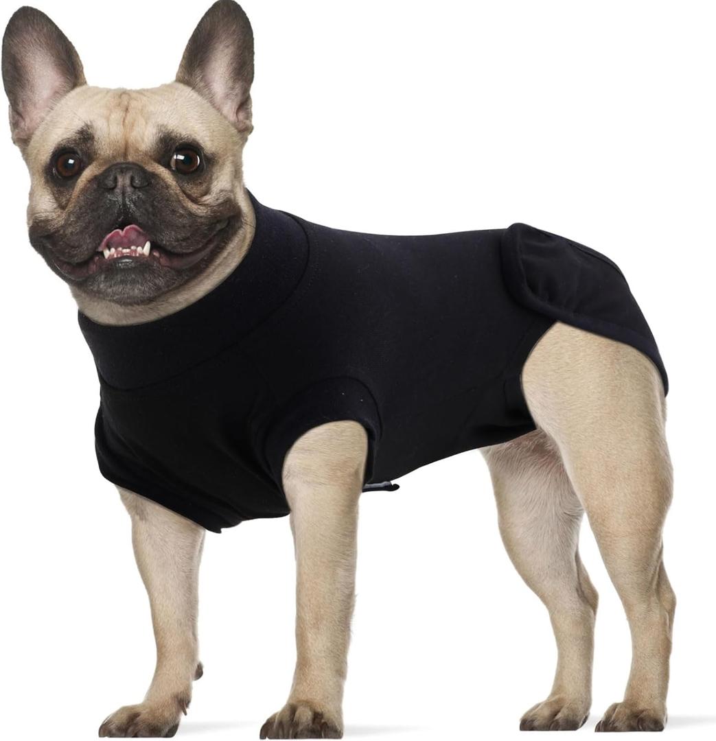 OYX Recovery Suit for Dogs Cats After SurgeryCotton Dog Surgery Suit Female SpayE-Collar & Cone Alternative Surgical Suit, Male Female DogPrevent Licking Dog Onesies Pet Surgery Recovery Suit L