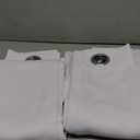 BGment White Blackout Curtains for Living Room -  84 Inches Long Thermal Insulated Light Blocking Grommet Drapes for Nursery, 42 Inch Wide Each