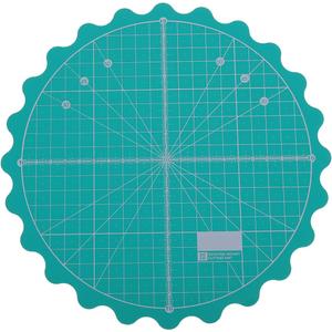 IMIKEYA Rotating Cutting Mat for Quilting - Self-Healing Rotary Mat Ideal for Sewing and Craft Projects Durable and Lightweight Design for DIY Lovers