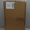 Glitzhome 26" D Metal Snowflake Diecut Tree Collar with Light String Tree Stand Cover Decorative Christmas Tree Ring for Holiday Decorations