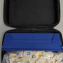 Mini Rummy Cube Game Set 6 Players with 6 Holders and 160 Rummy Tiles, Small Travel and Family Board Game for Adults and Kids