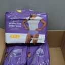 Amazon Basics Incontinence Underwear for Women, Protective, Disposable, Postpartum, Maximum Absorbency, Medium, Lavender, 60 Count (3 Packs of 20)