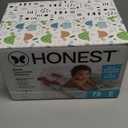 The Honest Company Comfort Dry Disposable Diapers for Sensitive Skin, Hypoallergenic, Fragrance-Free, Turtle Time + Pattern Play, Club Box Size 2 (12-18 lbs), 72 Count