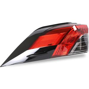 Tail Light Outer Compatible With 2019-2023 Toyota RAV4 Left Driver Side Taillight W/O bulb Replace T02804148 81560-0R090