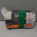 H.Versailtex Ultra Sleep Energy Saving Rich Linen Grommet Window Curtains for Spring Season, Room Darkening Curtain Panel for Bedroom, 52 by 63 Inch- Ivory Single Panel