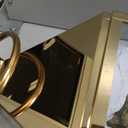 Elegant Candle Lantern Set- 3 Sizes (26", 19", 13" H) - Tempered Glass Panel Stainless Steel Candle Holders for Versatile Indoor & Outdoor Decorating - Perfect for Celebrations(Gold)