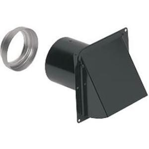 Wall Cap for Exhaust Fans, Fits 3” or 4” Round Duct