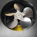 Solar Attic Fan 32W 1600CFM High Airflow Roof Vent Exhaust Fan - Weatherproof, Solar Powered Attic Ventilation for Home, Garage, RV, Greenhouse