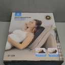 Boriwat Back Massager with Heat, 3D Kneading Massage Pillow for Back, Neck, Shoulder, Leg Pain Relief Deep Tissue, Gifts for Women Men Mom Dad