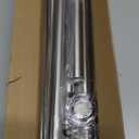 Shower Curtain Rod, 1" Diameter Heavy Duty Tension Shower Rod, Non Slip Adjustable 28-74 inch No Drilling Shower Curtain Rods Spring Tension For Bathroom, Shower Stall, No Rust, Silver