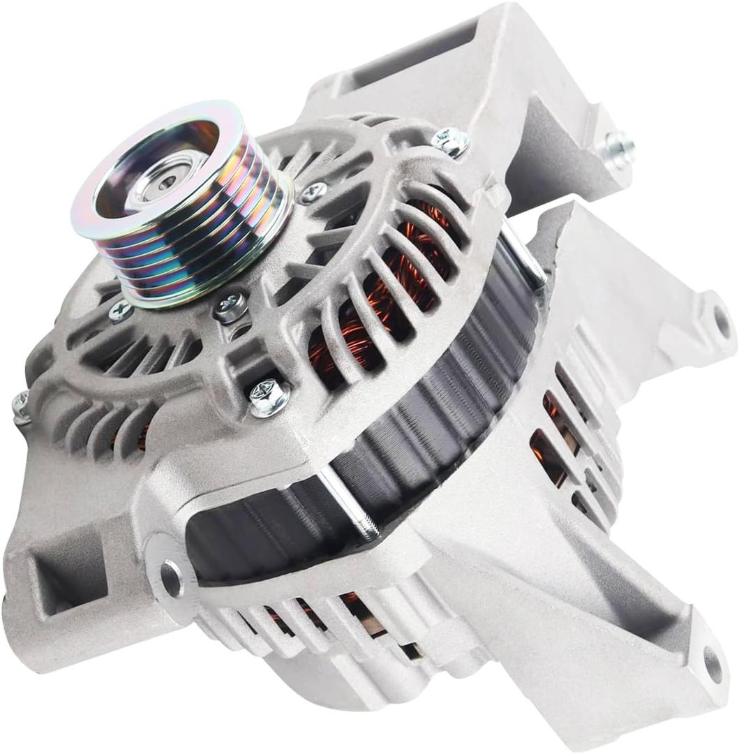 Altemnator Compatible with Ma~zda 3 2010-2013 L4 2.0L, Alternator Replacement for 11342N, 11342, A2TJ0791, A002TJ0791, LF8J-18-300, LF8J18300