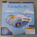 Swimbobo Toddler Pool Float with Seat Boat Inflatable Ride-on Car for Kids Outdoor Toys