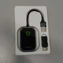 Luckymore Wireless Carplay Adapter, Converts Wired to Wireless Carplay Dongle for Plug & Play Carplay Fit for Cars from 2017 & for Apple iPhone iOS 10+