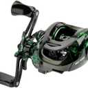Fishing Baitcasting Reel, Baitcaster Fishing Reels with 18+1BB Stainless Steel Ball Bearings,Magnetic Braking System for Fishing Saltwater Freshwater, Available in 7.2:1