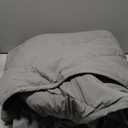 Cozy Bliss Cooling Blanket for Hot Sleepers Queen Size, Q-Max 0.45 Cooling Comfort, Cold Blankets for Night Sweats Sleeping, Ultra-Cool Lightweight Breathable Blanket for Bed, Glacial Grey