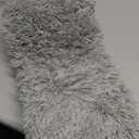 Soft Runner Rugs for Bedroom, Grey 2x6 Area Rugs Fluffy Rug Shaggy Area Rug Carpet, Bedside Rug for Living Room Bedroom Kids Room Home Decor