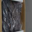 Electric Fireplace Logs Inserts Heater with Infrared Remote Controller 5 Flame Brightness 24 H Timer Overheating Protection for Home and Office Decor Black