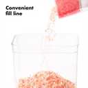 OXO Good Grips POP Container Airtight 1.7 Qt for Coffee and More Food Storage, Rectangle, Clear