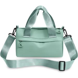 Mini Gym Bag Waterproof Gym Tote Bag Cute Small Portable Fitness Shoulder Bag for Sports Travel Bag (Green)