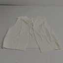 GORGLITTER Women's Y2k Open Back Tie Sweater Vest Bow Backless Cropped Knit Tank Tops Sleeveless Pullover Top Ivory XS