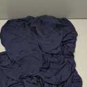 Tegeme 1 Pack 32 x 43 Inch Round Spandex Cocktail Tablecloths with Skirt Cocktail Round Table Cover Spandex Stretch Tablecloth for Fitted High Top Table Bar Wedding Party Banquet (Navy)