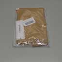 UTNISAN Bodycon Mini Skirts for Women Low Waist Slit Hem Skirts with Shorts Underneath Skorts (X-Small, Deep Khaki)