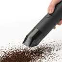HOTO Handheld Vacuum Cleaner Cordless, Desk Vacuum Cleaner Compressed Electric Air Duster 15000Pa Suction, 4-in-1 Portable Vortex Vacuum Dust Buster Air Blower for Computer, Keyboard, Coffee Grounds