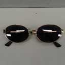 livho 2025 Trendy Oval Sunglasses - Stylish Polarized Shades for Everyday - Retro Metal Frames