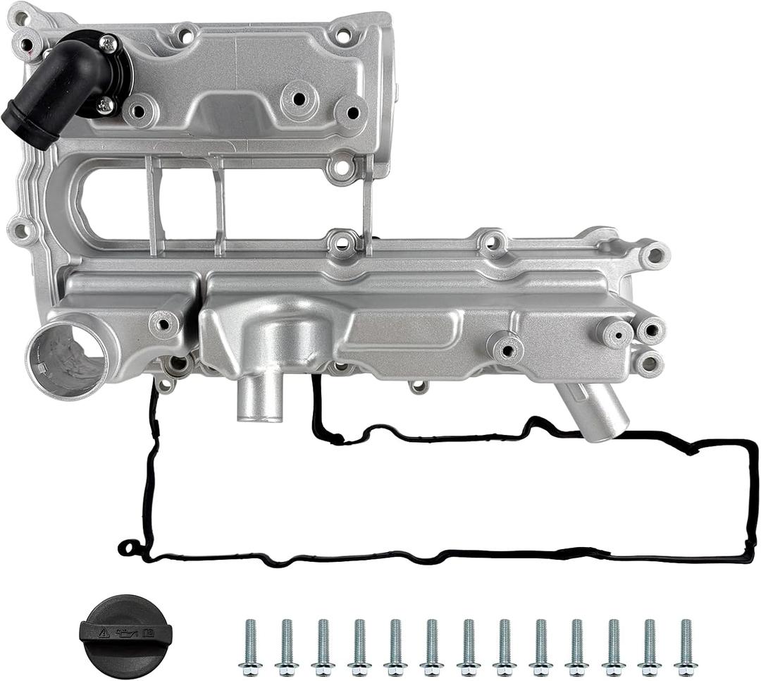 1.6L Aluminum Valve Cover Compatible with 2013-2016 Ford Escape 2014-2019 Fiesta Replace# BM5Z6582A BM5Z-6582-A, 6 inches x 12 inches x 17 inches