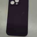 Miracase Designed for iPhone 14 Pro Max Phone Case with Screen Protector,[Upgraded Enhanced Camera Protection],Shockproof Liquid Silicone Case with Microfiber Lining,6.7 inch, Dark Purple