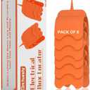6 Pack Drywall Outlet Marker - No Measuring Needed Marking Tool for Electrical Box Locator, Hard ABS Plastic Cutout for Installation, Wire Protection