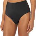 Amazon Essentials Women's High Waist Swim Bottom (Large)