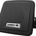 Uniden (BC7) Bearcat 7-Watt External Communications Speaker. Durable Rugged Design, Perfect for Amplifying Uniden Scanners, CB Radios, and Other Communications Receivers., Black