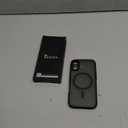 TOCOL for iPhone 17 Case, Compatible with Magsafe, Full Camera Protection, Built-in Magnetic Ring, Drop Protection, Translucent Matte Phone Case for iPhone 17 6.3 inch (Black)