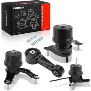 A-Premium 4PCS Engine Motor Mount Transmission Mount and Torque Strut Mount Set Compatible with Toyota Camry 2007-2017, Avalon 2008-2012 3.5L, Automatic Transmission
