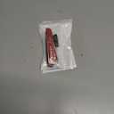 3 x Magnetic Tool Box Labels, Reusable Heavy Duty Magnetic Toolbox Labels for Garage, Workshop, Storage Bins, 12 Pcs/Red (Regular Thickness)