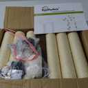 FourFurPets 26.7in Large Cat Tree Tower Condo, Cat Scratch Posts for Indoor Cats, Big Plate, Three 23.6in Full Sisal Scratching Posts, Rustic Brown