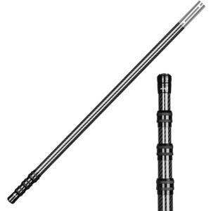 DOBEN 3K Carbon Fiber Pool Pole, Upgraded Telescopic Pool Pole 4.6 to 15 Feet, Professional Telescoping Swimming Pool Pole for Skimmer Net, Brush, Vacuum Head 15FT (Bright)