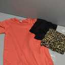 Real Essentials 3 Pack: Women's Short Sleeve Nightgown Dress Nightshirt Pajama Sleep Shirt Sleepwear, XS