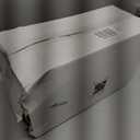 bUCLA 200PCS Clear and Gold Plastic Plates - Clear Disposable Plates with Gold Rim, Includes 100 PCS 10 inch Dinner Plates and 100 PCS 7 inch Dessert Plates for Party&Wedding