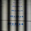 Aerostar 20x25x4 MERV 8 Air Filter, 6 Count, ACTUAL SIZE (19.50 x 24.50 x 3.75) HVAC, Furnace Filter for Allergies, Dust, Pet Dander & Smoke (MPR 1500 / FPR 10) Fits Lennox & Honeywell Devices