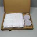 QWR Reinforced Cat Screen Door,Fits Door Opening Size 32''x 80'',Thickened Cat Proof Screen Door Mesh with Zipper Closure for Living Room,Kitchen,Bedroom.