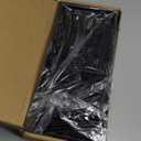 Cisily Sponge Holder for Kitchen Sink, Sink Caddy Organizer with High Brush Holder, Kitchen Countertop Organizers and Storage Essentials, Rustproof 304 Stainless Steel (Black, 9.25)