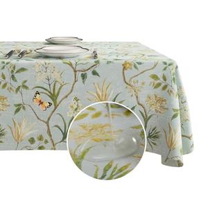 HOMOHEINI Rectangle Table Cloth,100% Waterproof Tablecloth Oil Proof Spill Proof Vinyl Table Cloth, Wipe Clean Plastic Table Cover for Dining, Camping, Indoor and Outdoor 52" x 70",Leaves