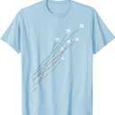 Pilot Commercial Passenger Airplanes Aeroplanes Airline Gift T-Shirt S