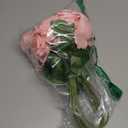 InnoGear 50 Pcs Pink Roses Artificial Flowers, Fake Velvet Silk Rose Bulk Faux Flower for Decoration DIY Wedding Centerpieces Proposal Bridal Bouquets Shower Party Home Floral Decor (50, Pink)