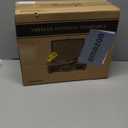 Record Player Wireless Portable Suitcase Vinyl Player with Built-in Speakers Retro Style Record Player for Vinyl Records 3-Speed RCA Line Out AUX in Vintage Turntable Upgrade Black