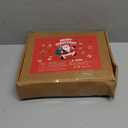 cshare Christmas Advent Calendars with Pockets, Christmas Tree Hanging Advent Calendar Reusable, Empty to Fill Farbic 24 Days Countdown Christmas Decorations