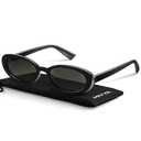 miyya Old Money Polarized Oval Sunglasses – 2025 Edition, UV400 Protection, Feather-Light Fit & Trendy Colors