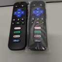 (Pack of 2) Replacement Remote Control Only for Roku TV, Compatible for TCL Roku/Hisense Roku/Onn Roku/Sharp Roku/Element Roku/Westinghouse Roku/Philips Roku Smart TVs (Not for Roku Stick and Box)